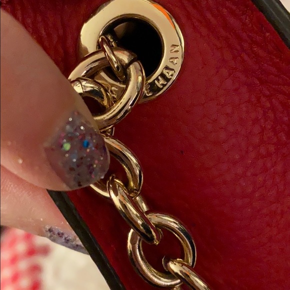 Cole Haan Piper Small Flap Barbados Cherry - Picture 6 of 8